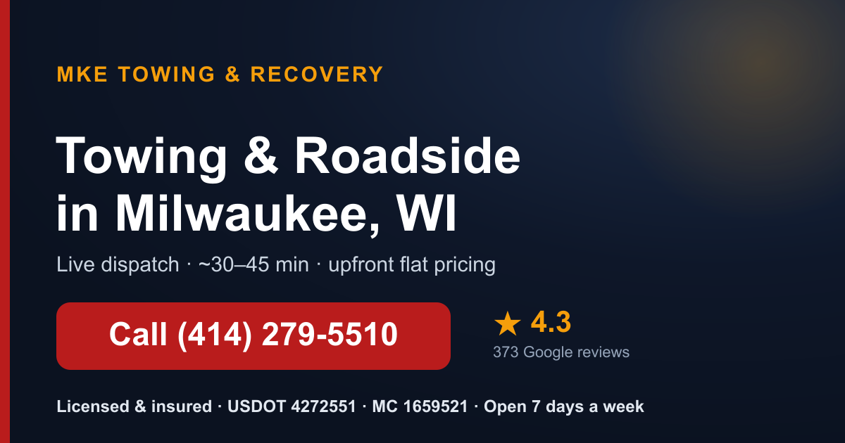 MKE TOWING & RECOVERY LLC logo